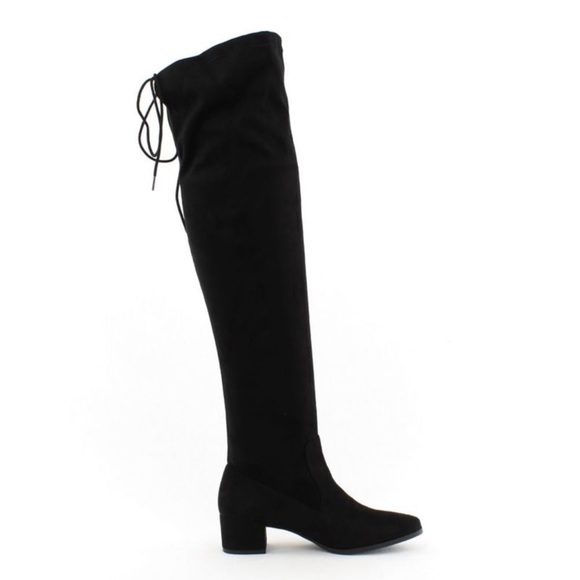 Chinese Laundry Womens Mystical Black Riding Over-The-Knee Boots Shoes NWT - Picture 2 of 3